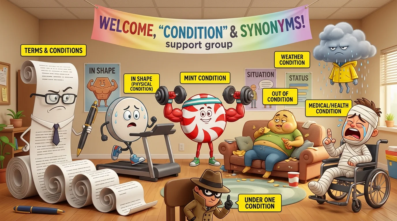 Quick Answer What Are the Best Synonyms for Condition