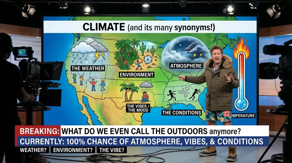 synonyms for climate