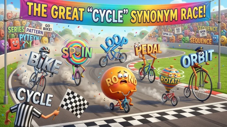 synonyms for cycle