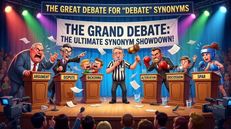 synonyms for debate