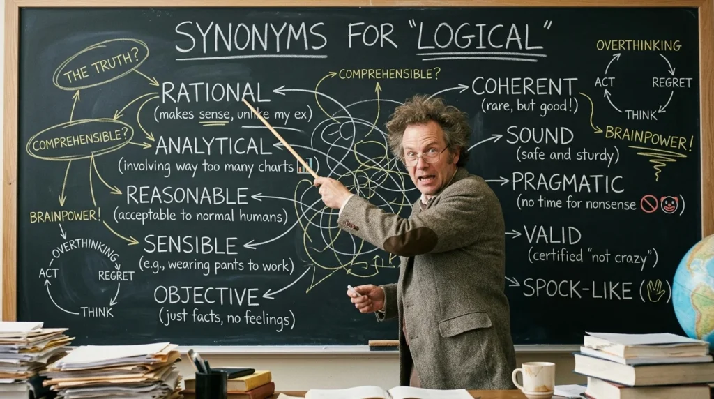 synonyms for logical