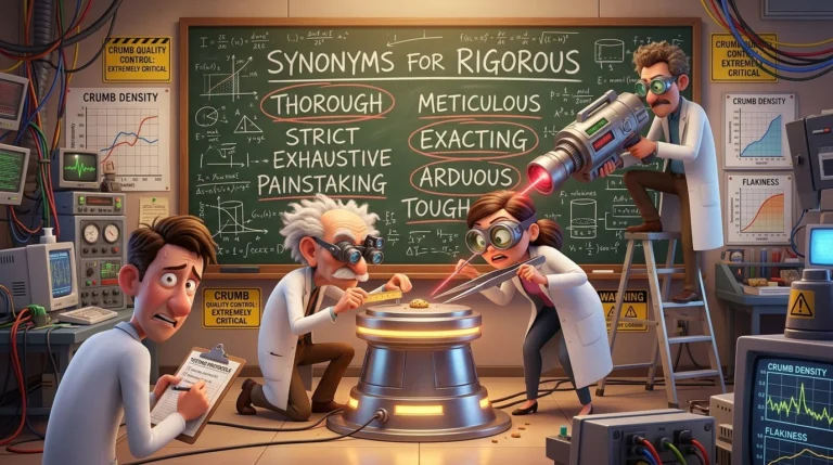 synonyms for rigorous