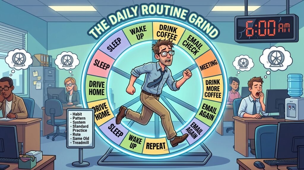 synonyms for routine