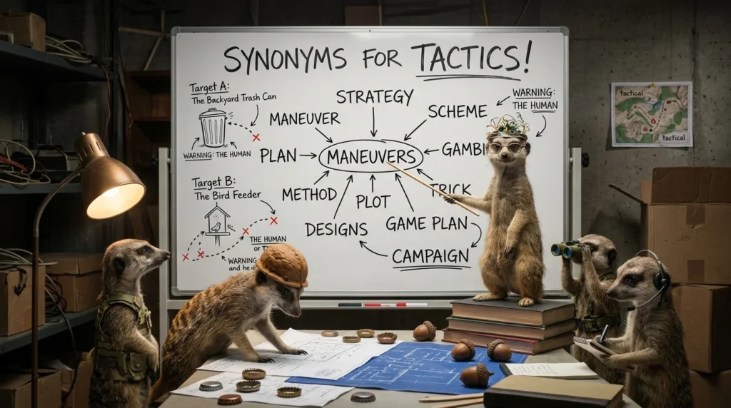 synonyms for tactics