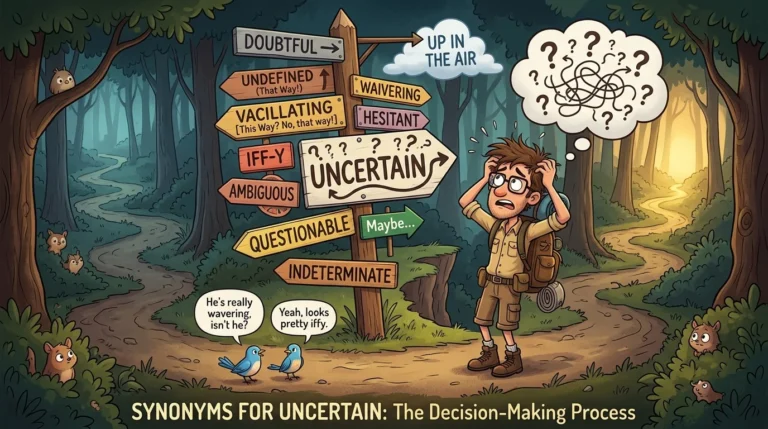 synonyms for uncertain